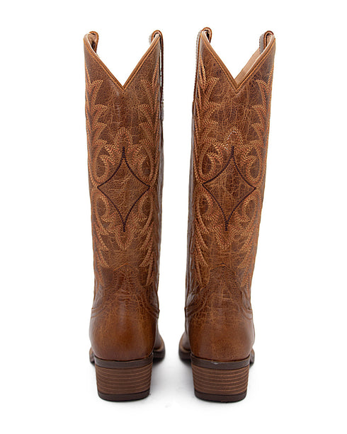 Bota Vaquera Miel Cowboy Western 338503 miel